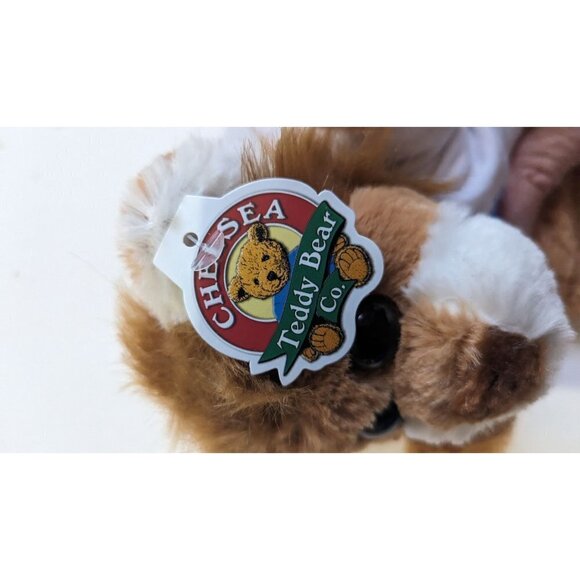 Chelsea Teddy Bear Co Mini Lion Plush Stuffed Animal Lions Int Advertising 8" - Picture 8 of 8